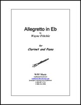 Allegretto in E Flat Clarinet Solo P.O.D. cover